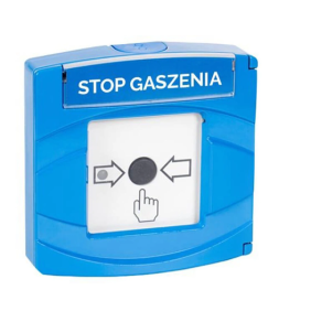 Przycisk STOP gaszenia, niebieski HME/5015/11/18/02 INIM