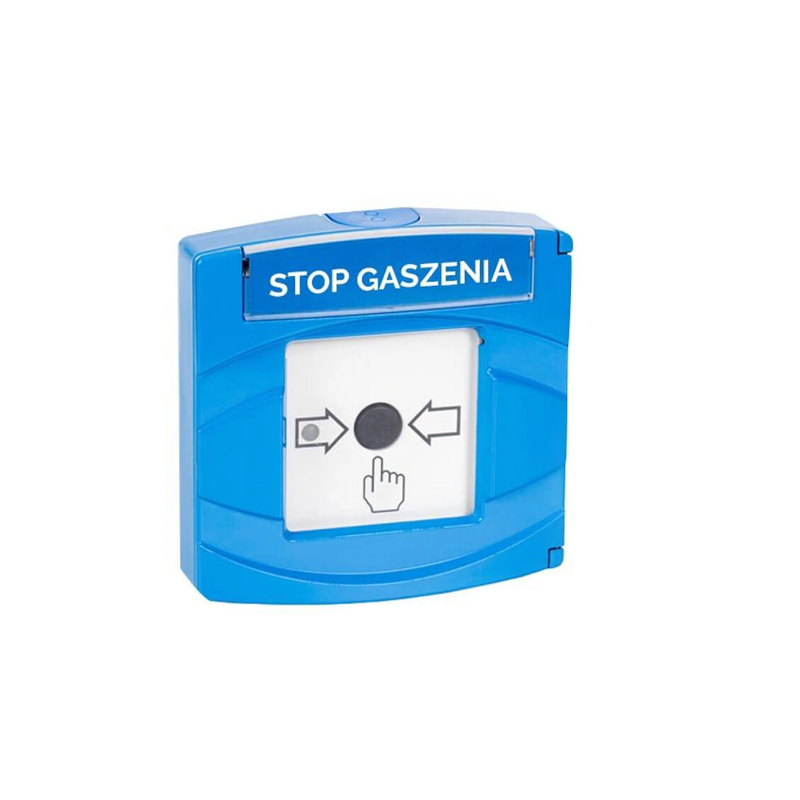 Przycisk STOP gaszenia, niebieski HME/5015/11/18/02 INIM