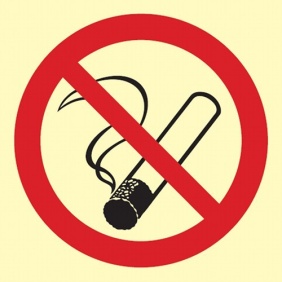 Znak palenie tytoniu zabronione BA 001