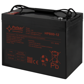 Akumulator HPB 12V / 80Ah PULSAR