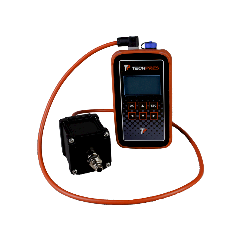 Elektroniczne urządzenie do pomiaru ciśnienia i wydajności hydrantów FH-2 z GPS TECHPRES