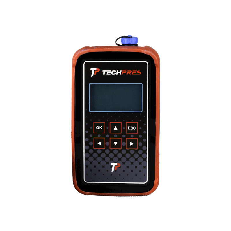 Elektroniczne urządzenie do pomiaru ciśnienia i wydajności hydrantów FH-2 z GPS TECHPRES