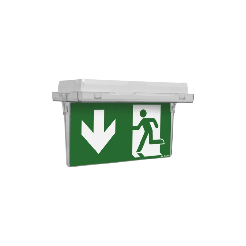 Pleksa do dwustronnej oprawy kierunkowej (zestaw) EXIT AWEX
