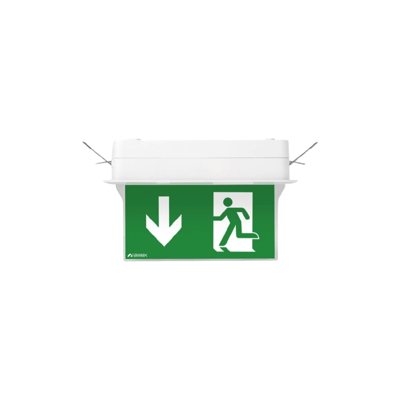Oprawa ewakuacyjna ARROW P LED AWEX z testem automatycznym