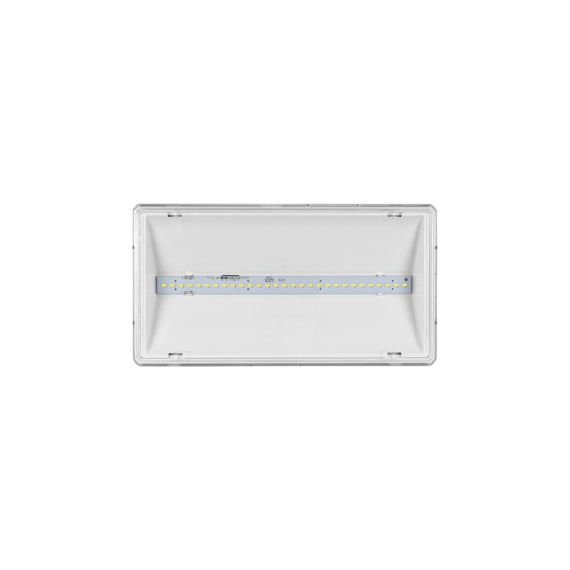 Oprawa awaryjna EXIT L ECO LED AWEX z testem manualnym