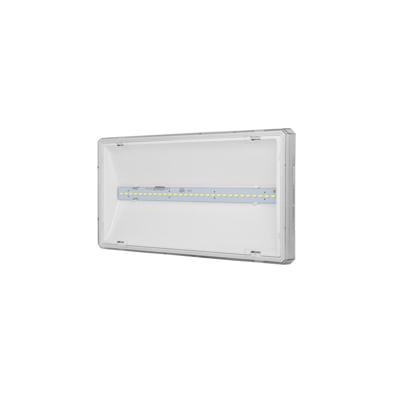 Oprawa awaryjna EXIT L ECO LED AWEX z testem manualnym