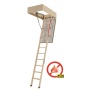 SCHODY STRYCHOWE PRZECIWPOŻAROWE LWF EI45 FAKRO H280 CM