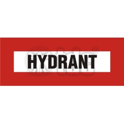 Znak hydrant BC 118