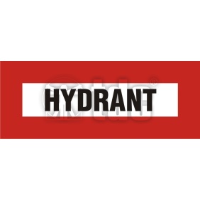 Znak  hydrant BC 118