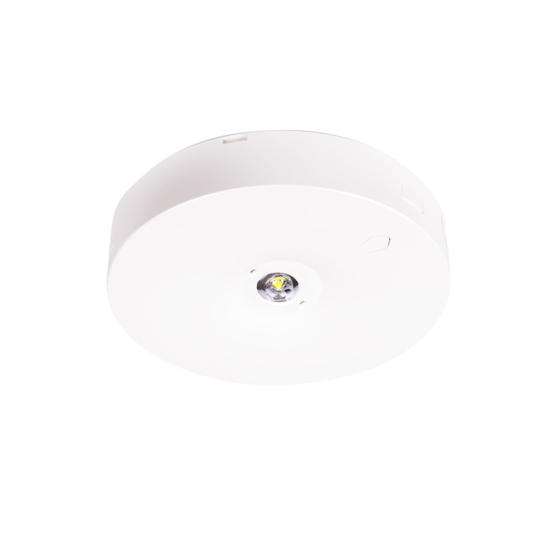 Oprawa awaryjna STARLET ROUND LED do niskich stref otwartych SQ INTELIGHT z testem centralnym