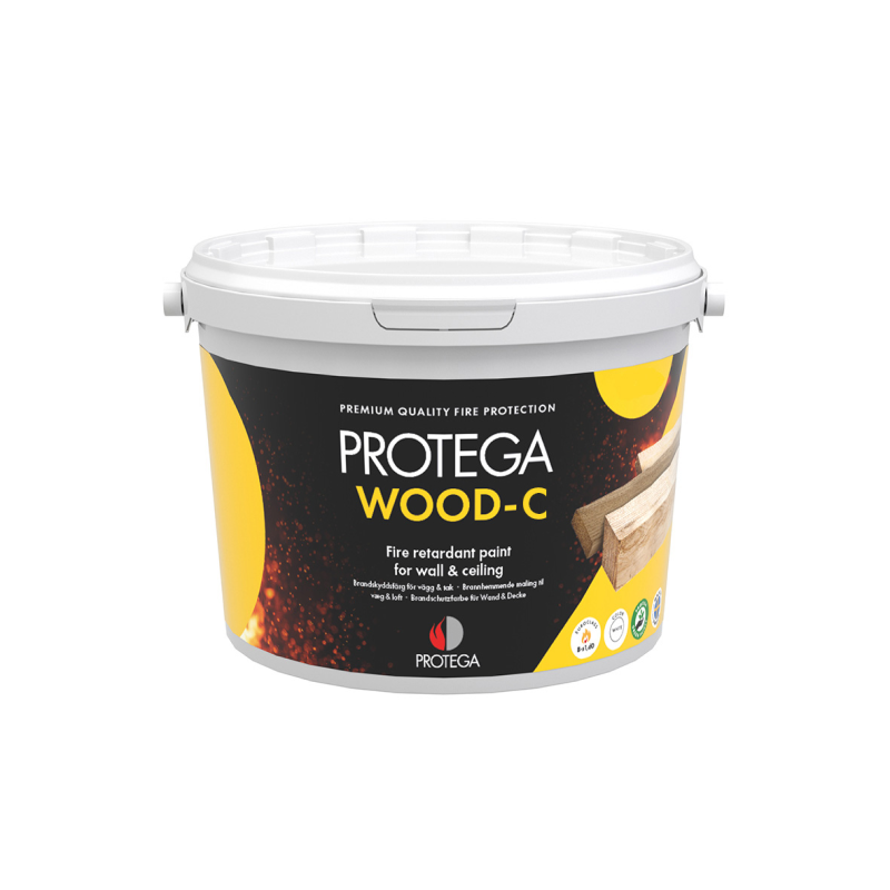 Transparentna powłoka ogniochronna do drewna surowego PROTEGA WOOD-C ALFASEAL