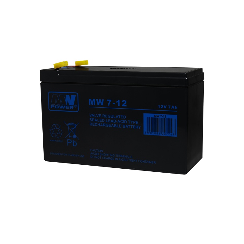 Akumulator MW 12V / 7 Ah