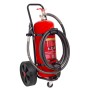 Gaśnica przewoźna proszkowa 3 kołowa 25kg GP25x ABC/E MOBIAK