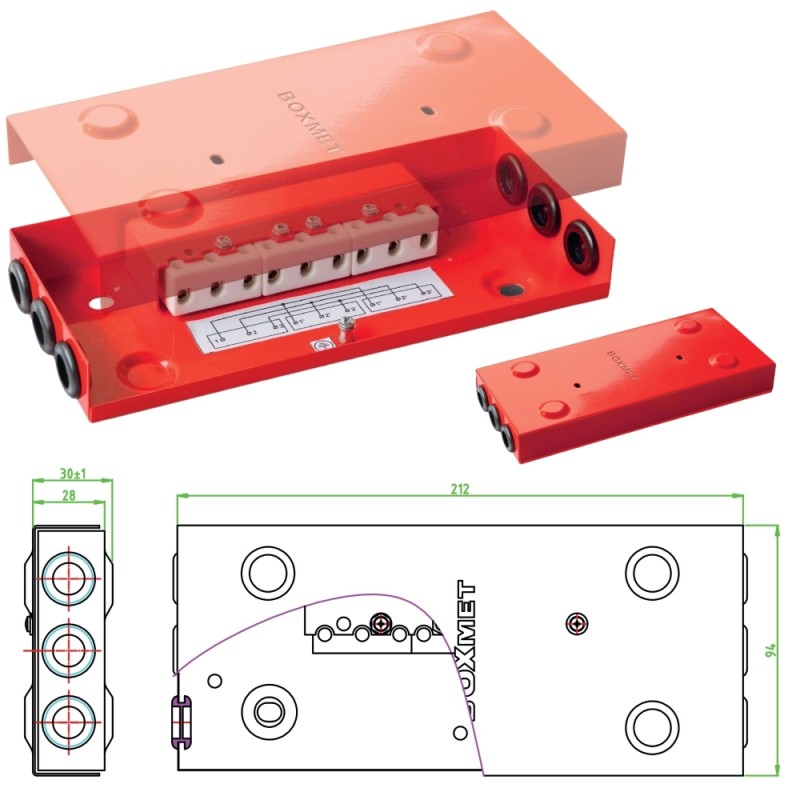 Puszka instalacyjna PP-BXM Typ 3