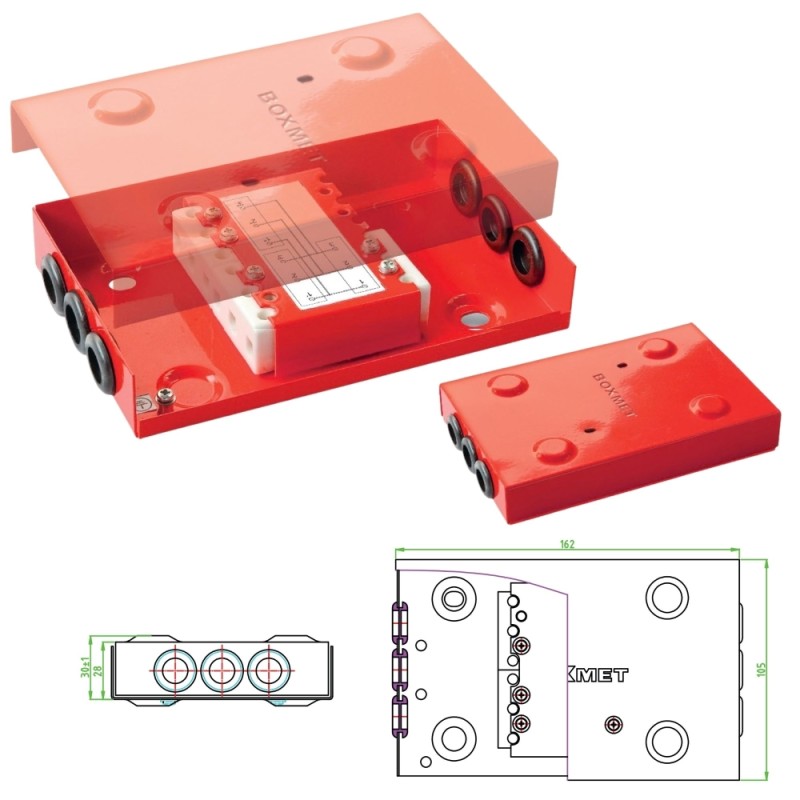 Puszka instalacyjna PP-BXM Typ 4.1