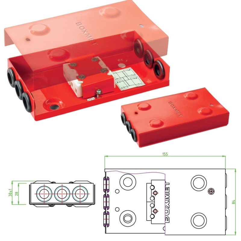 Puszka instalacyjna PP-BXM Typ 5.1