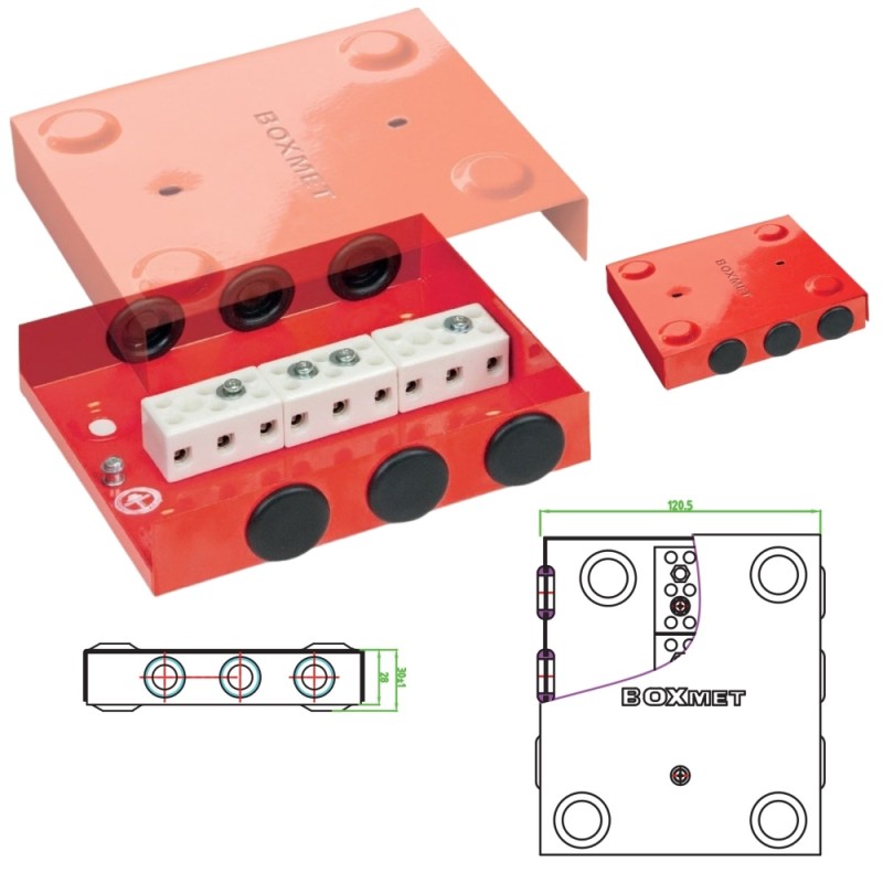 Puszka instalacyjna PP-BXM Typ 3.2
