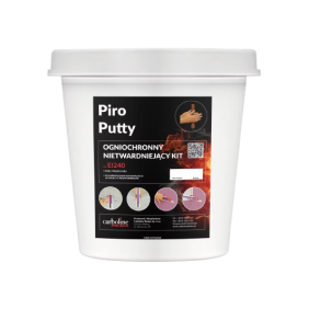 Nietwardniejący kit PIRO PUTTY CARBOLINE