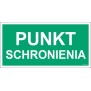 Znak NF002 Punkt schronienia