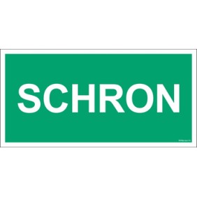 Znak NF003 Schron