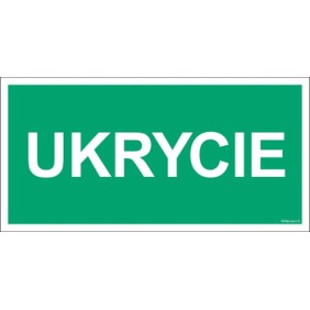 Znak NF004 Ukrycie