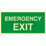 Znak emergency exit  AC 002