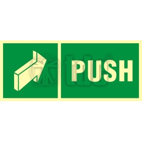 Znak push AC 041
