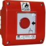 Ręczny ostrzegacz pożarowy, rozwierny, podtynkowy, IP65 OP1-W02-A-01