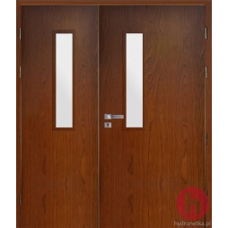 drzwi drewniane EI30 PLUS W1S dwuskrzydłowe