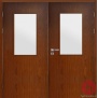 Drzwi drewniane EI30 PLUS W3S dwuskrzydłowe