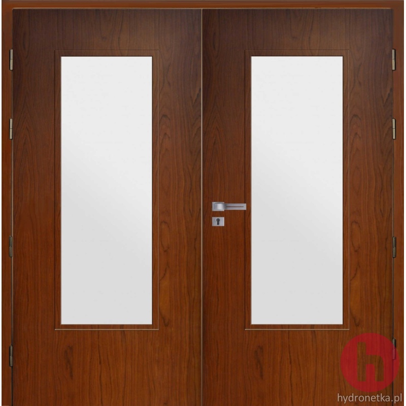 Drzwi drewniane EI30 PLUS W4S dwuskrzydłowe