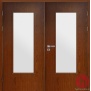 Drzwi drewniane EI30 PLUS W4S dwuskrzydłowe