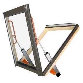 Dachowe okno oddymiające  FAKRO FSP P2 78x140