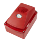 Adresowalny, ścienny sygnalizator akustyczny z lampą sygnałową (VID), IP55 P85AIR ZETTLER