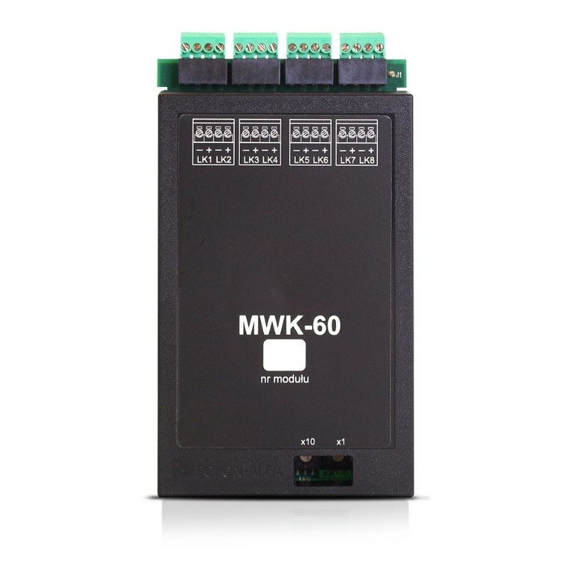 Moduł wejść kontrolnych MWK-60