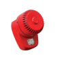 Naścienny sygnalizator optyczno-akustyczny ROLP LX, czerwona obudowa, czerwony flash VAD (ROLP/R1/LX-W/RF) EATON