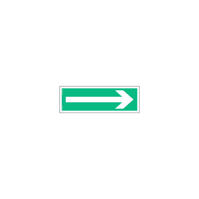 Znak ewakuacyjny AA008 Kierunek drogi ewakuacyjnej